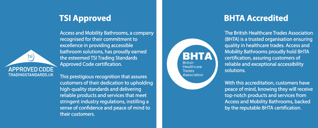 TSI Approved, BHTA Accredited